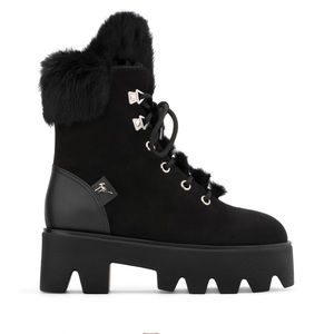 Giuseppe Zanotti Suede Platform Boot